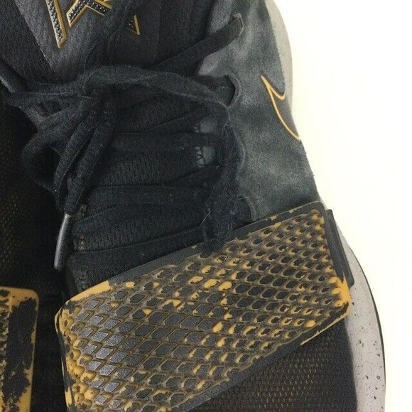 Nike PG 1 Paul George-Men\'s Size 11.5 -Black/Yellow Basketball Shoes- 878627-006 main image 10